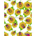chrysanthemum flower printing design table cloth/table cover